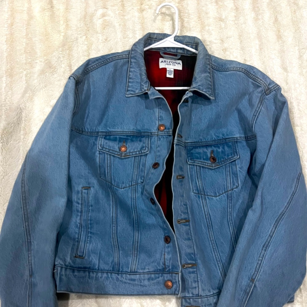 Light blue Arizona jacket size medium. Like new